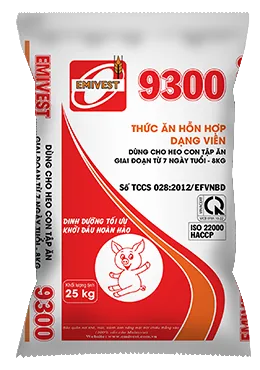 9300 Thức ăn HH cho Heo con Tập ăn từ 7 ngày - 8kg 20%