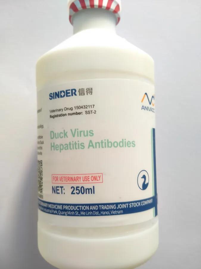 Kháng thể DUCK VIRUS HEPATITIS ANTIBODIES bệnh Viêm gan vịt, bệnh Rụt mỏ và Reovirus của vịt