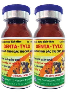 GENTA TYLO 10ml Thuốc dung dịch tiêm kháng sinh đặc trị chó mèo