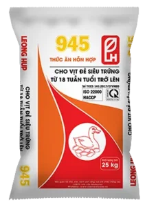 945 Thức ăn HH cho Vịt đẻ siêu trứng 19%