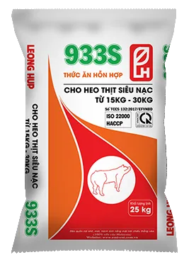 933S Thức ăn HH heo thịt thịt siêu nạc 15 - 30kg 18,5%