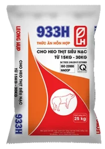933H Thức ăn HH cho heo thịt siêu nạc 15 - 30Kg 18%