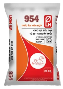 954 Thức ăn HH cho Vịt thịt từ 29 - 42 ngày 18%