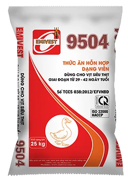 9504H_ Thức ăn HH cho Vịt thịt từ 29 - 42 ngày 17%